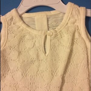 Koala kids white lace shirt